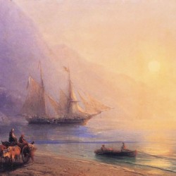 Loading Provisions off the Crimean Coast